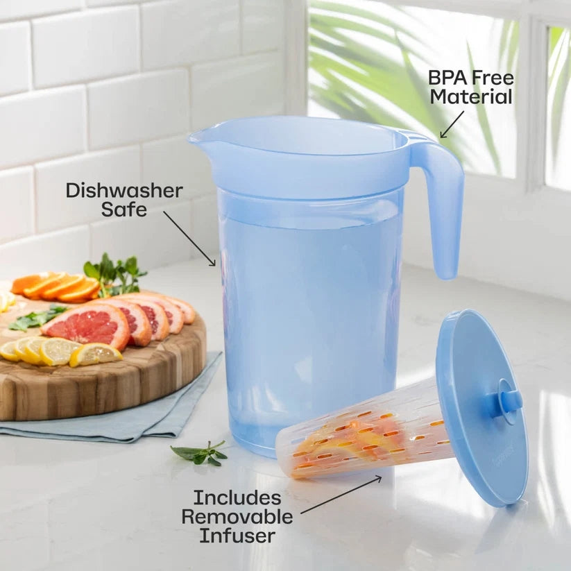 Ilumina 1-Gallon Pitcher with Infuser | 1 Gal / 3.8 L